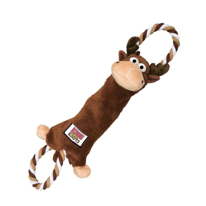 KONG  Alce de brinquedo de Cães Tugger Knots Moose  Talla M