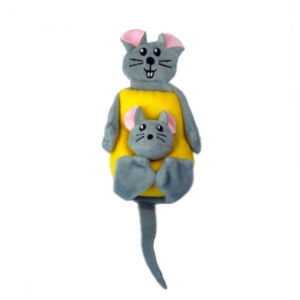 Kong Peluche Pull-a-partz Cheezy para Gatos