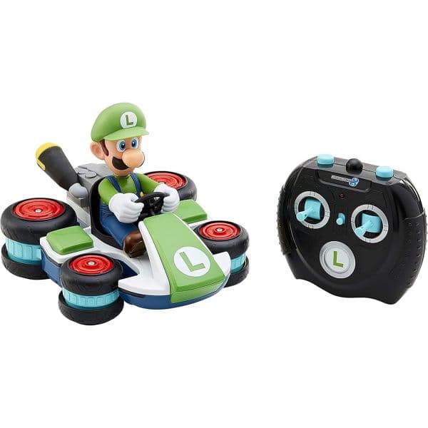 Jakks Pacific Carro de Controle Remoto Luigi Kart Mini Multicor