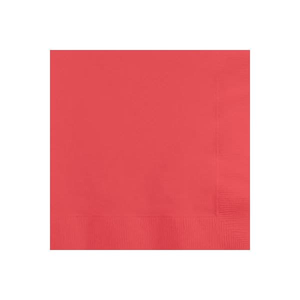 Creative Converting 50 Guardanapos Pequenos Coral - 120573146