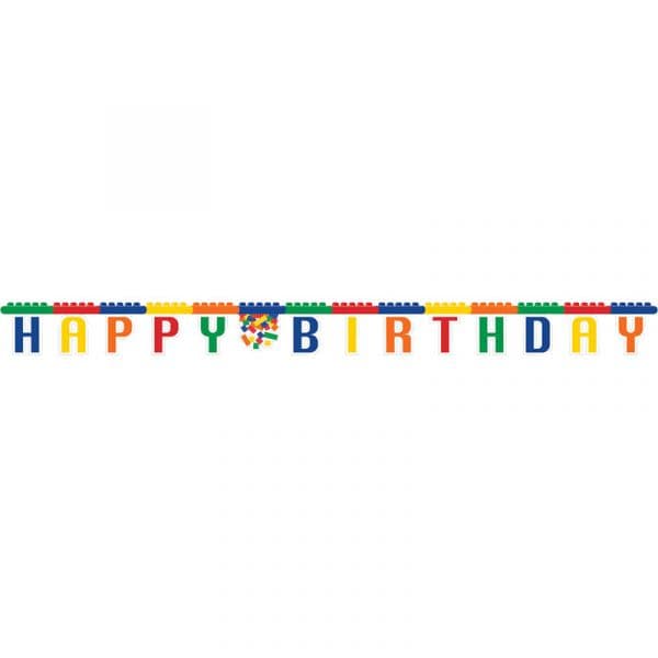 Creative Converting Grinalda Happy Birthday Block Party - 120315260