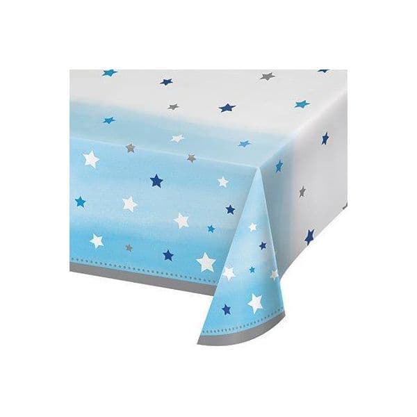 Creative Converting Toalha de Mesa 137x279cm One Little Star Azul - 120322235