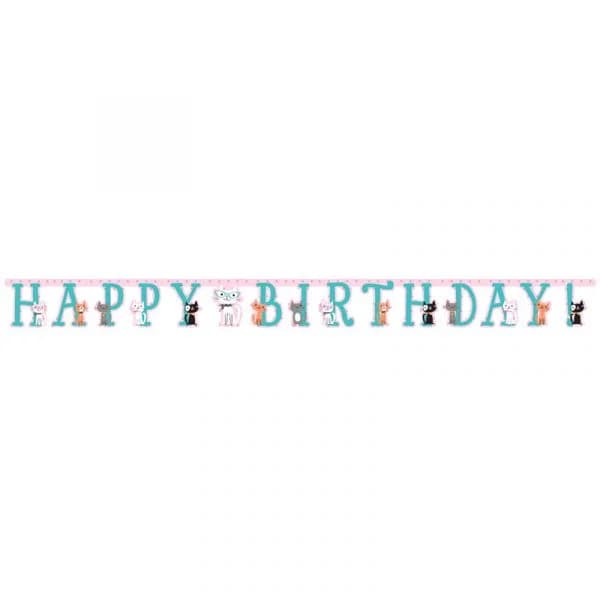 Creative Converting Grinalda Happy Birthday Purrfect Party