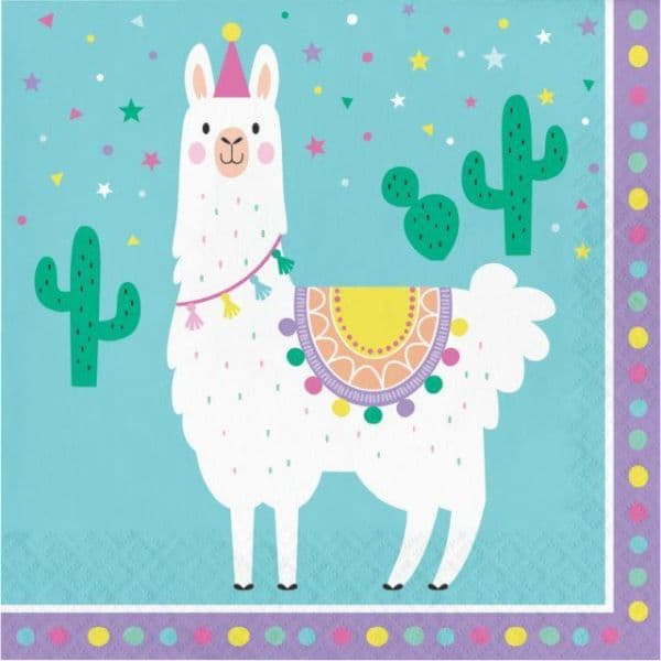 Creative Converting Guardanapos Llama Party - 120339579