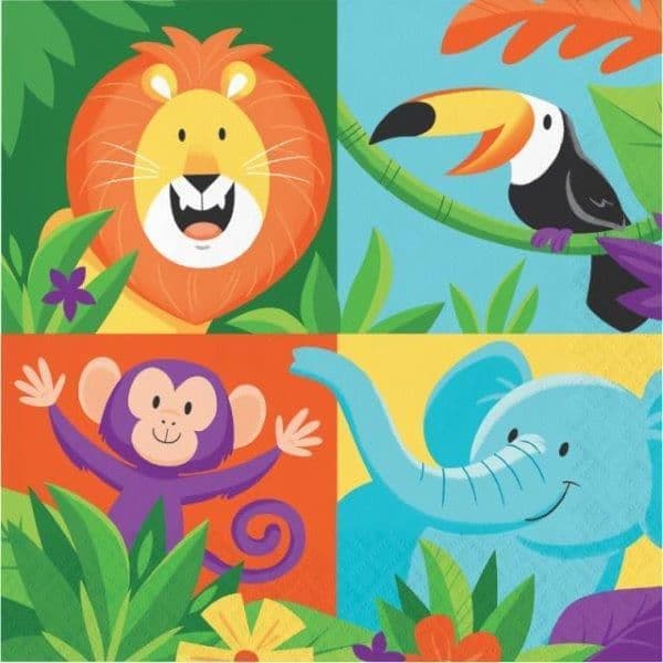 Creative Converting Guardanapos Safari - 120339767