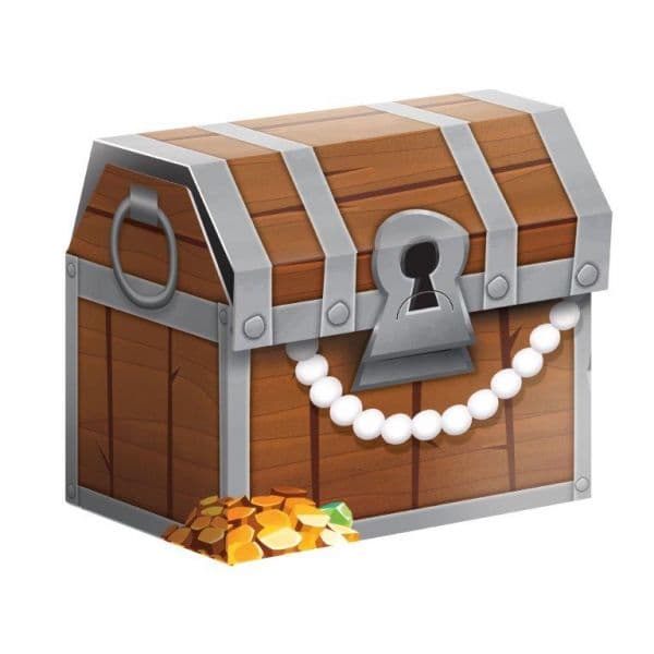 Creative Converting Caixas de Doces Tesouro do Pirata 8 un. - 120340085
