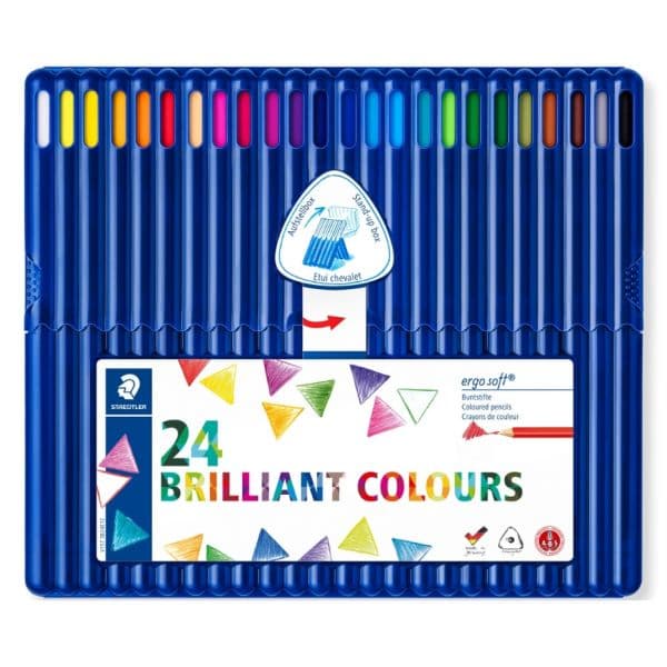 Staedtler Lápis de Cor Ergosoft 24 un.