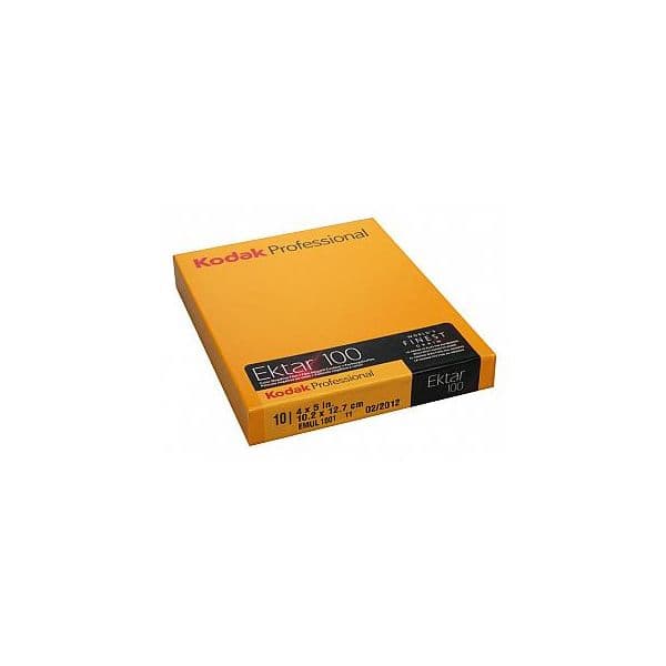 Kodak Rolo Ektar 100 Professional 4x5 10uni.