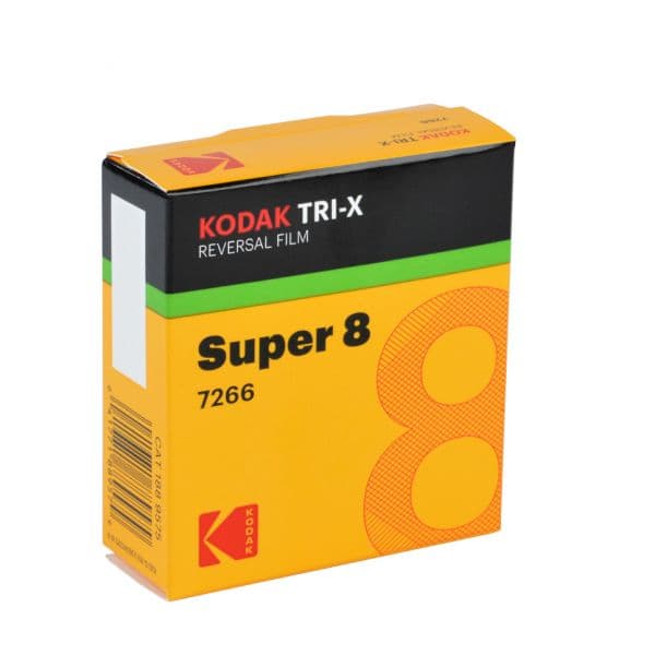 Kodak Film Tri-X 8mm para Câmara Super 8