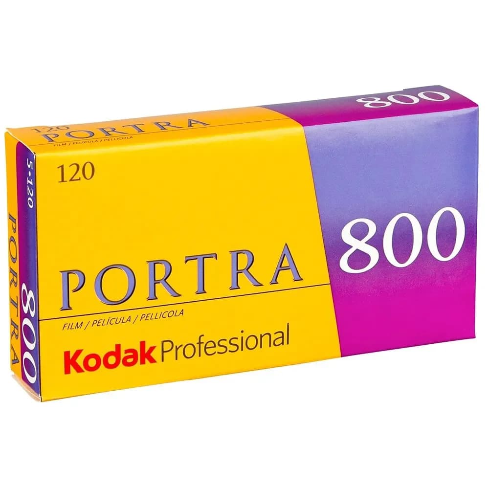 Kodak Bobina Portra 800 120 5 unidades