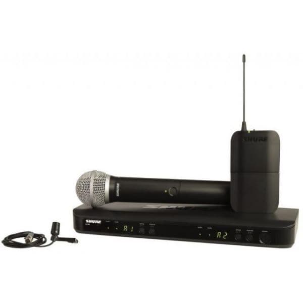 Shure BLX1288E/CVL Dual Channel Combo Wireless System