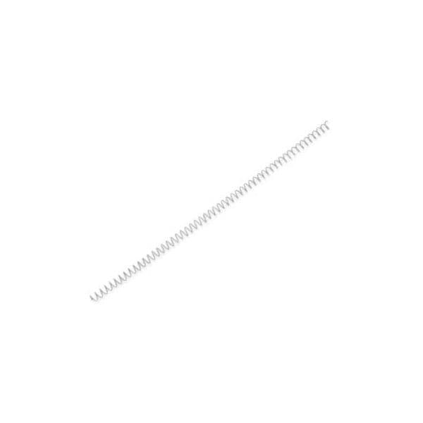 Neutral Argolas Espiral Metálicas 5:1 14mm Prata