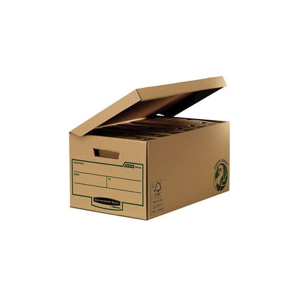 Fellowes Gaveta Cartão Reciclado p/ Armazenamento de Arquivos Capacidade 6 Caixas de Arquivo 80mm - OFF062769CE