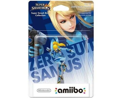 Amiibo Smash - Figura Zero Suit Samus