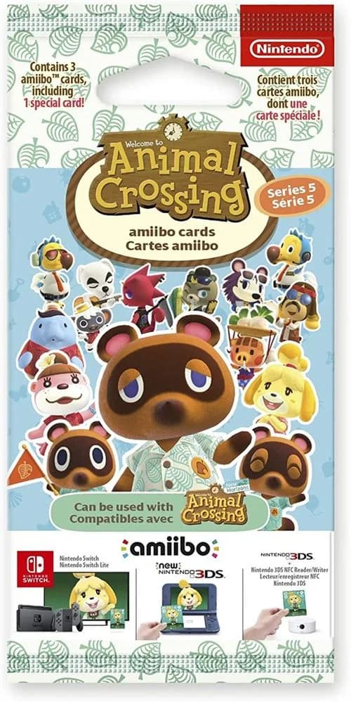 Cartões Amiibo AC-Série 5 (Pack 3)