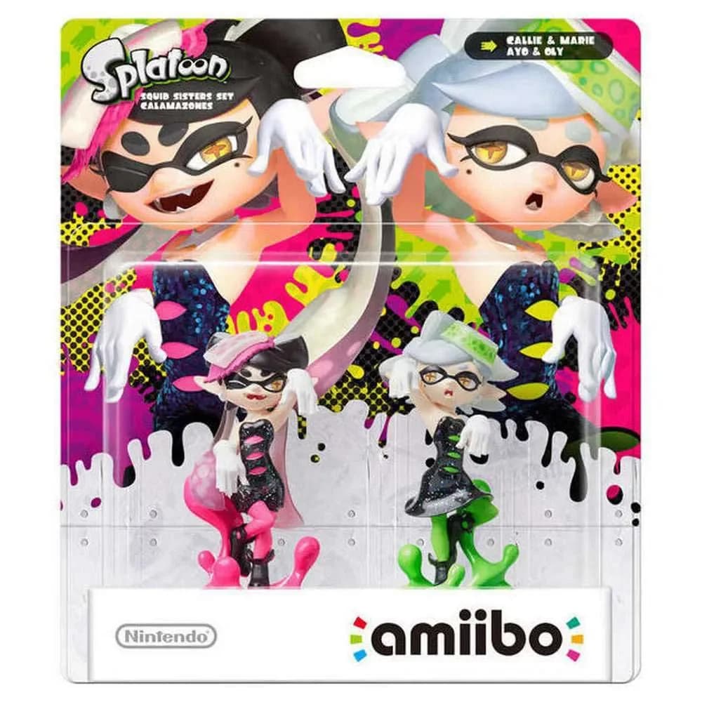 Nintendo Amiibo Figura Splatoon Pack Callie e Marie