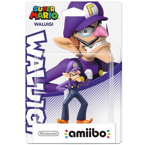 Amiibo Smash - Figura Waluigi Coleção Super Mario