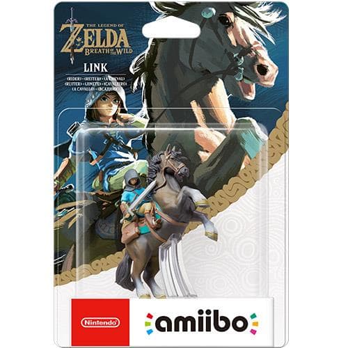 Amiibo The Legend of Zelda: Breath of the Wild - Figura Link Rider