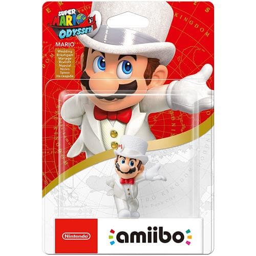 Amiibo Super Mario Odyssey - Figura Mario Wedding Suit
