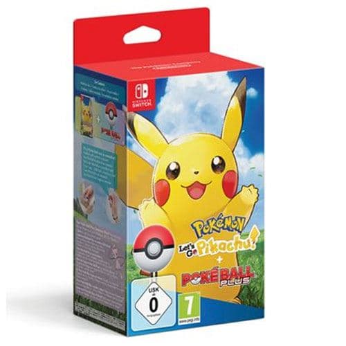 Pokémon: Let's Go Pikachu! + Poké Ball Plus - Nintendo Switch