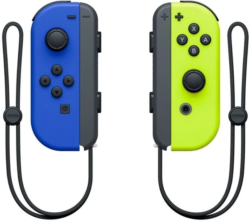 Nintendo Comando Joy-Con Pair Azul/Yellow Neon