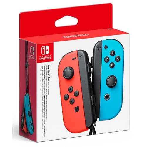 Comando Nintendo Switch Conjunto Joy-Con Azul Néon & Vermelho Néon (Esquerdo+Direito)
