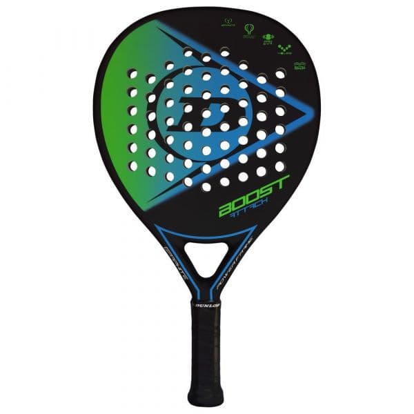 Dunlop Raquete de Padel Boost Attack Preto