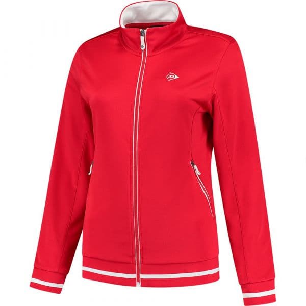 Dunlop Club Knitted Jacket Vermelho XS Mulher