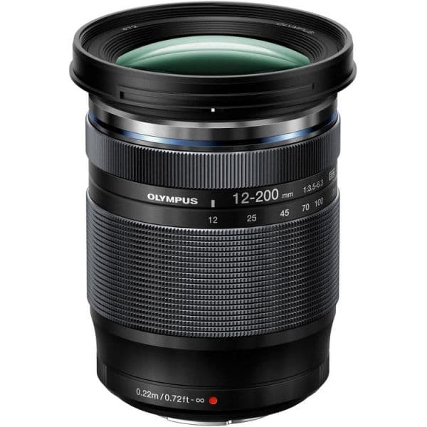 Objetiva OM System Olympus 12-200mm f/3.5-6.3 Micro 4/3 Black