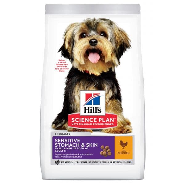 Hill's Adult Small & Miniature Sensitive Stomach & Skin 1,5Kg