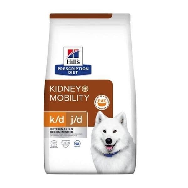 Hill's Prescription Diet k/d j/d Kidney + Mobility Dog 12Kg