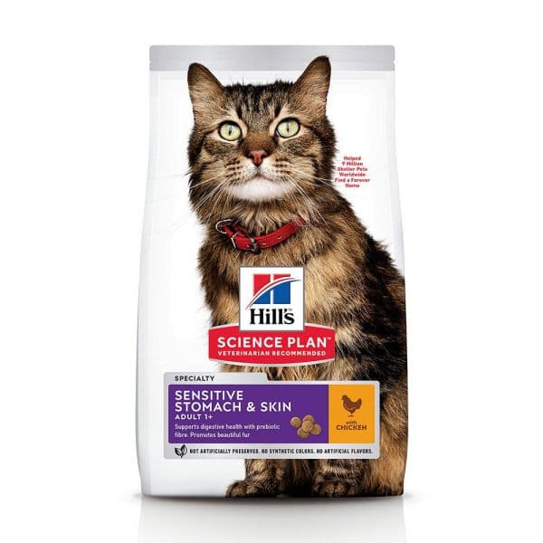 Hill's Science Plan Sensitive Stomach & Skin Adult Chicken 1,5Kg