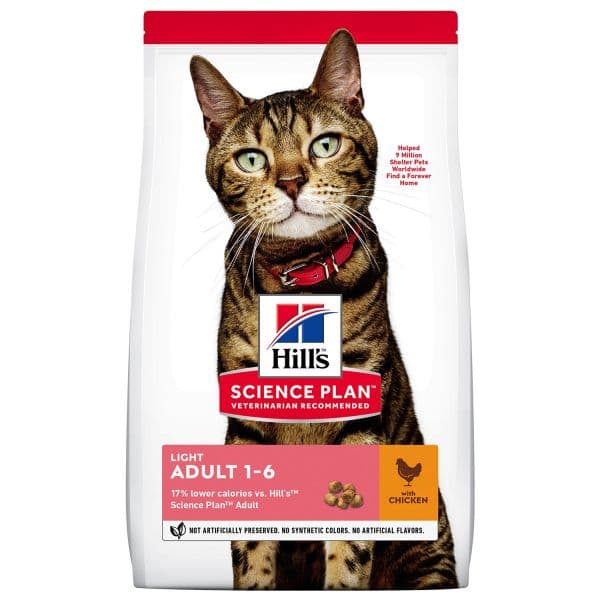Hill's Science Plan Light Adult Chicken 3Kg