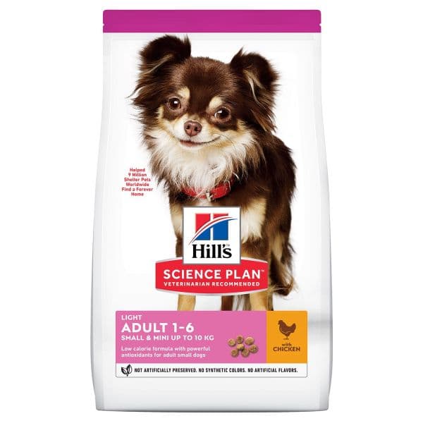 Hill's Science Plan Light Small & Mini Adult Chicken 1,5Kg