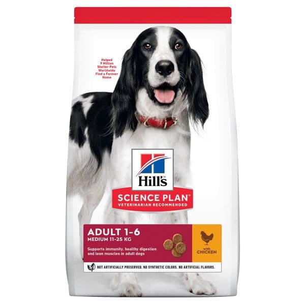 Hill's Science Plan Adult Medium Chicken 14Kg