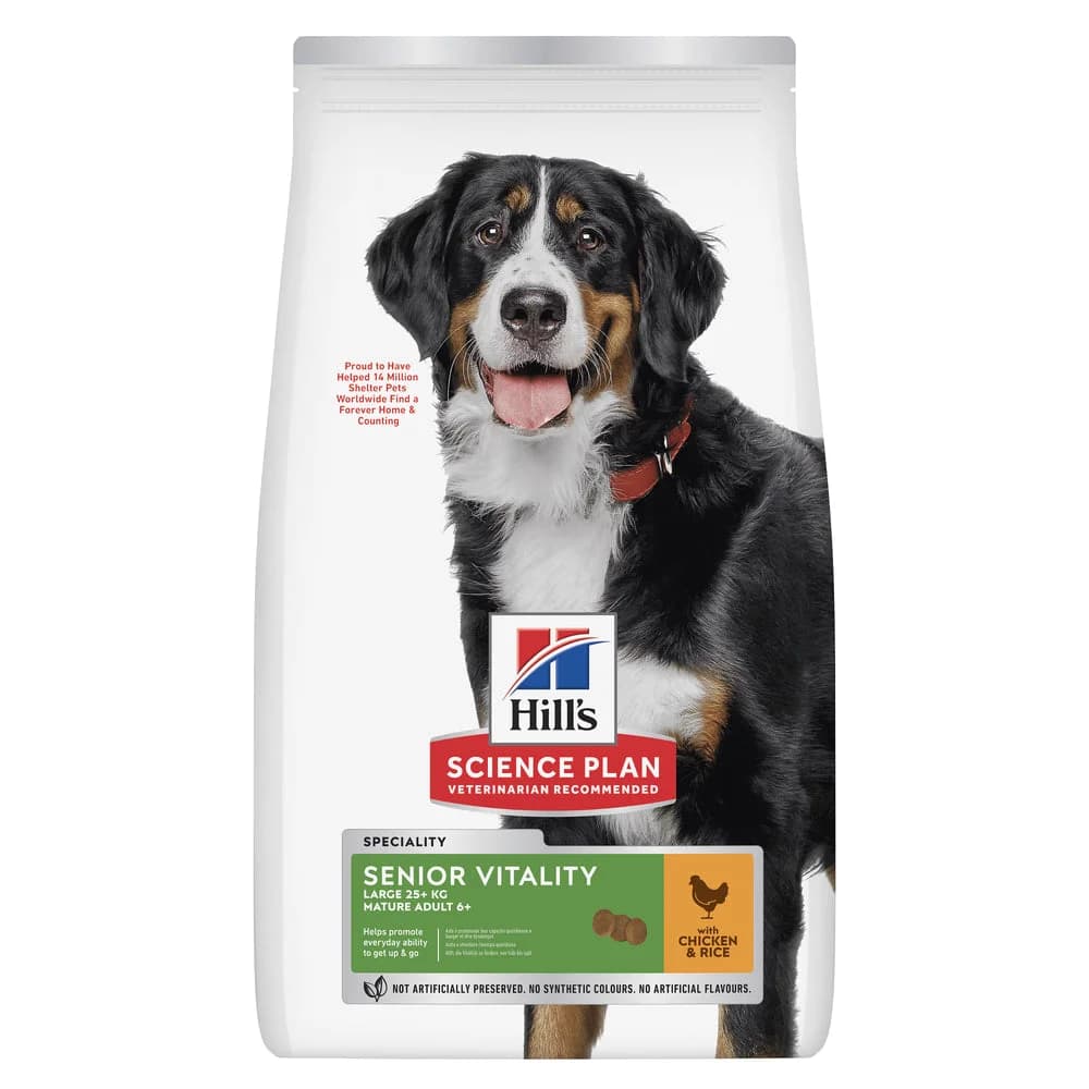 Hill's Science Plan Youthful Vitality Mature 7+ Large Chicken 14Kg