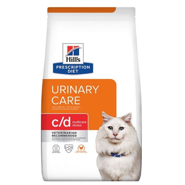 Hill's Prescription Diet c/d Urinary Care Stress Chicken Cat 12Kg