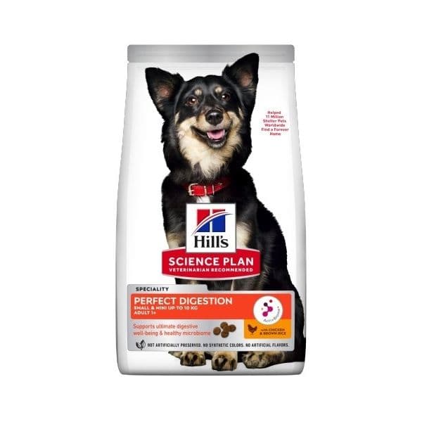 Hill's Science Plan Perfect Digestion Adult Mini Chicken 6Kg