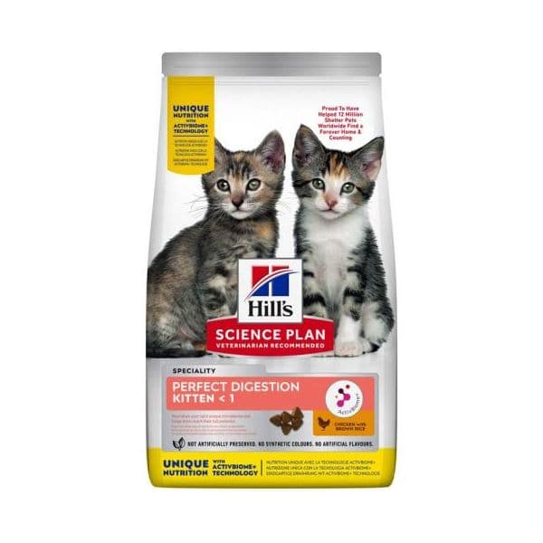 Hill's Science Plan Perfect Digestion Kitten Chicken 1,5Kg