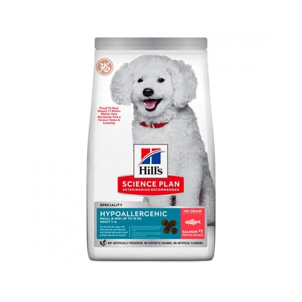 Hill's SP Canine Adult Hypoallergenic Small & Mini Salmão 1.5 kg