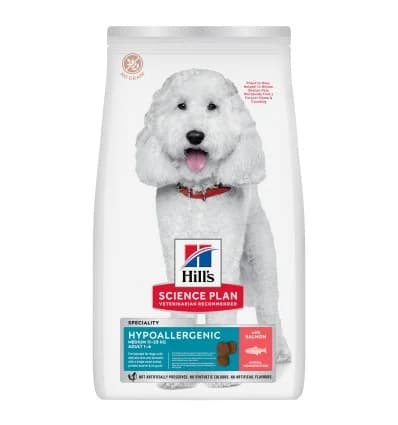 Hill's Science Plan Hypoallergenic Salmão e Atum 14 kg