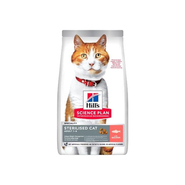 Hill's Ração Gato Adulto Esterilizado Salmão 3kg