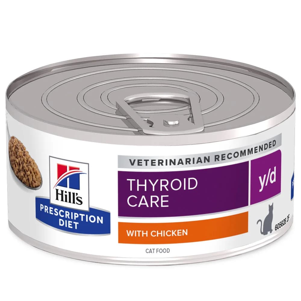 Ração Húmida Hill's Prescription Diet y/d Thyroid Care Cat 156g