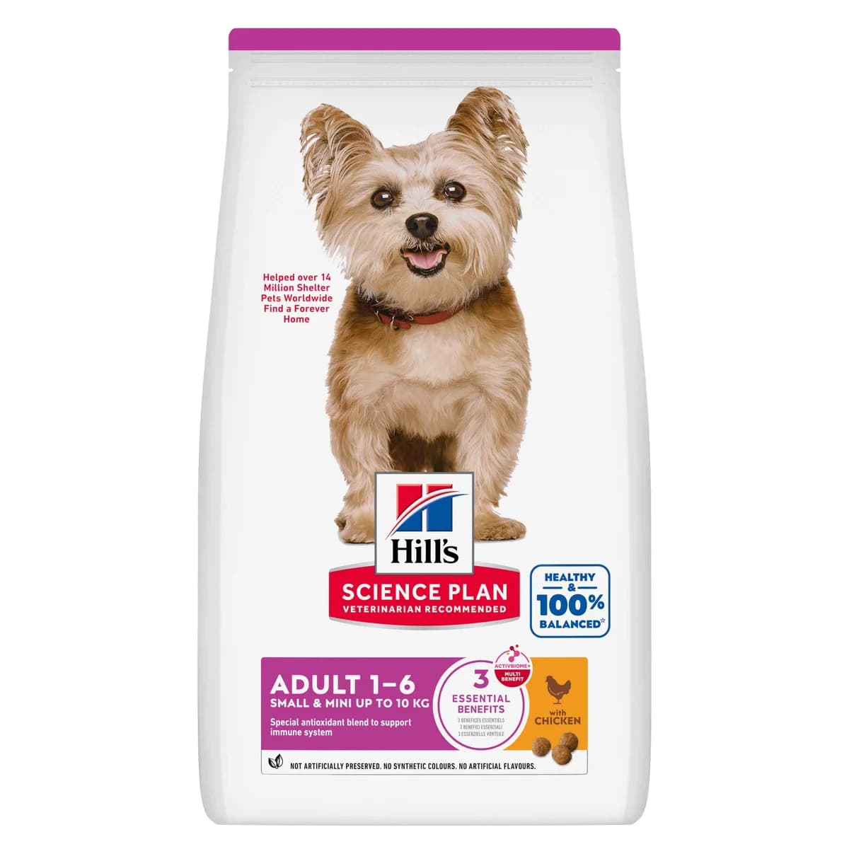 Hills Science Plan Cão Small & Mini Adulto Frango - Ração seca para cão