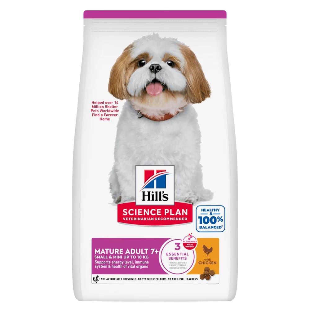 Hill's Science Plan Mature Adult 7+ Small & Mini Chicken 1,5Kg