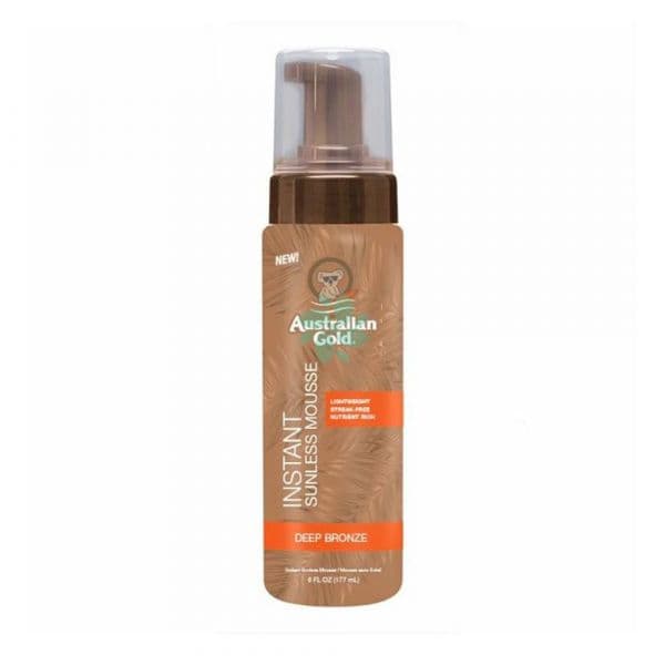 Autobronzeador Australian Gold Instant Sunless Mousse Deep Bronze 177ml