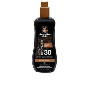SUNSCREEN SPRAY GEL with instant bronzer SPF30