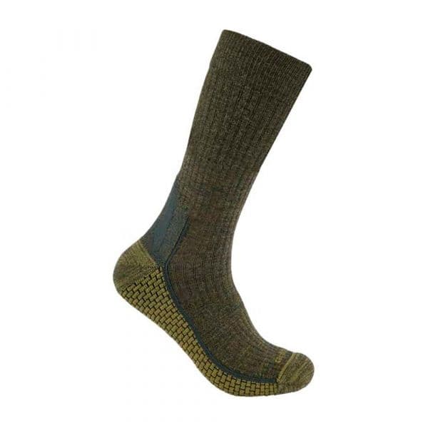 Carhartt Synthetic Merino Blend Crew Socks Verde EU 46-49