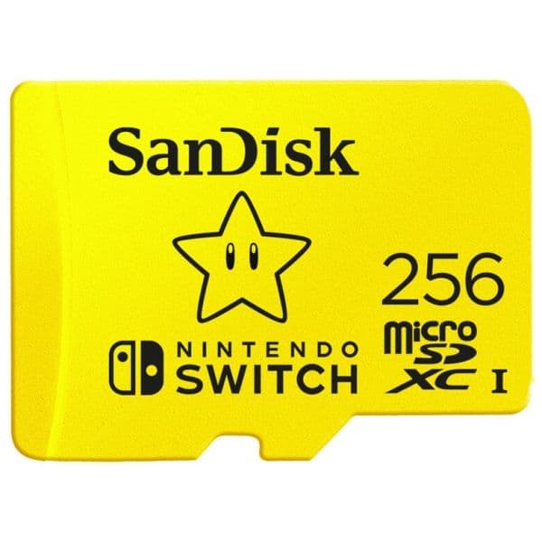 SanDisk 256GB MicroSDXC U3 Nintendo Switch - SDSQXAO-256G-GNCZN