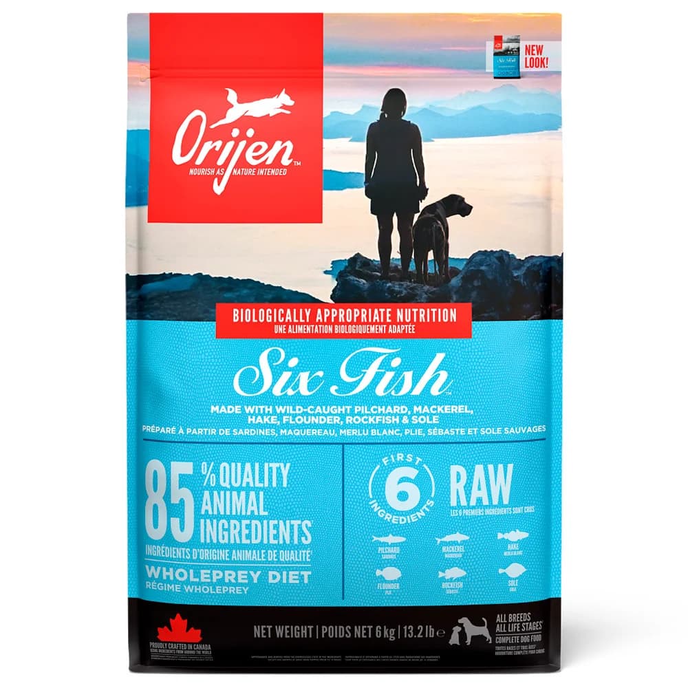 Orijen Six Fish Dog 6Kg